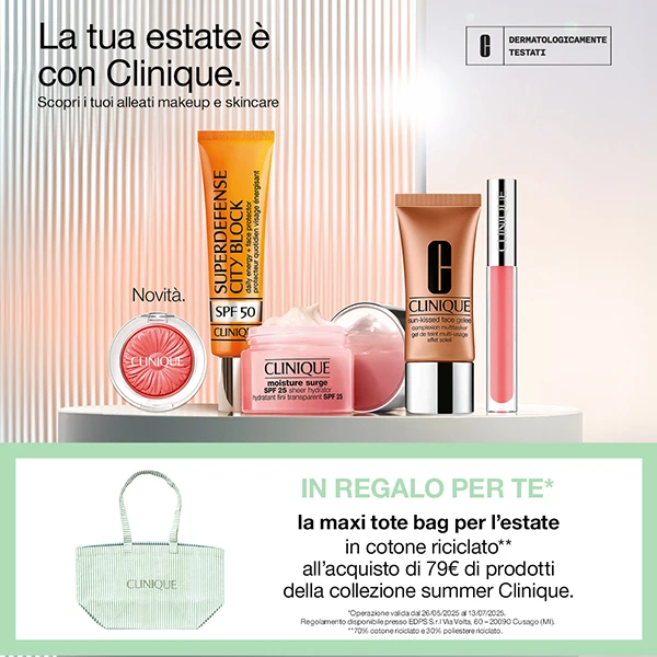 In regalo la borsa summer Clinique